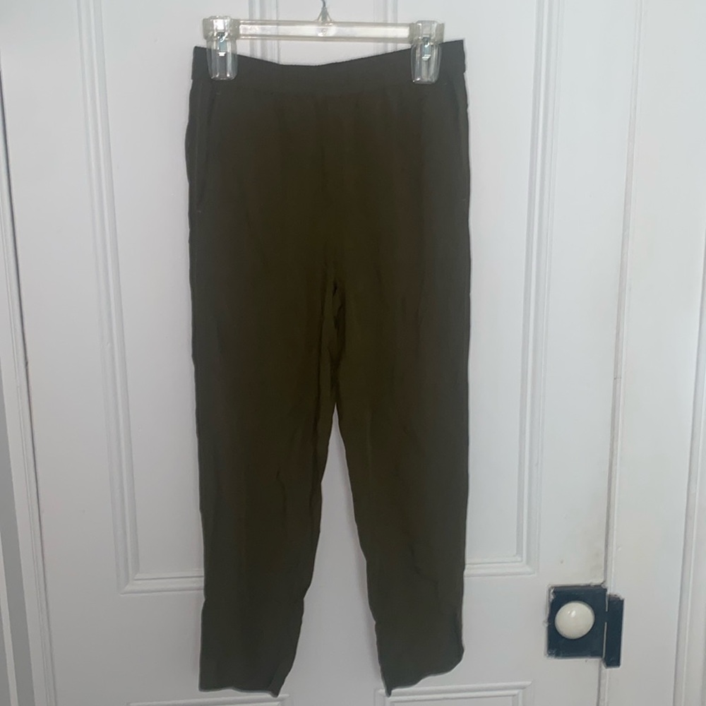 Madewell Dolphin-Hem Cropped Track Pants